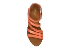 Xappeal Womens Maggy Wedge Sandal - Coral -Deals All Walk Styles Store US 01 203424 05