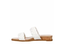 Michael By Michael Shannon Womens Patrice Wedge Sandal - White -Deals All Walk Styles Store US 01 203429 03