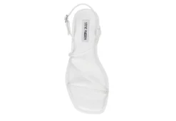 Steve Madden Womens Craving Sandal - White -Deals All Walk Styles Store US 01 203437 05