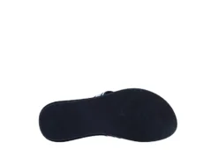 Reef Womens Spring Woven Flip Flop Sandal - Navy -Deals All Walk Styles Store US 01 203441 06