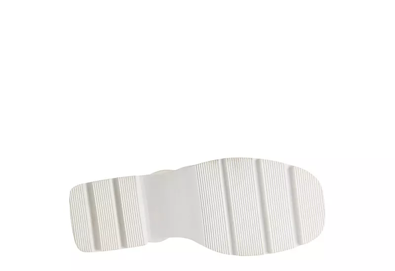 Madden Girl Womens Templee Platform Sandal - White 6 Madden Girl Womens Templee Platform Sandal - White - Image 6