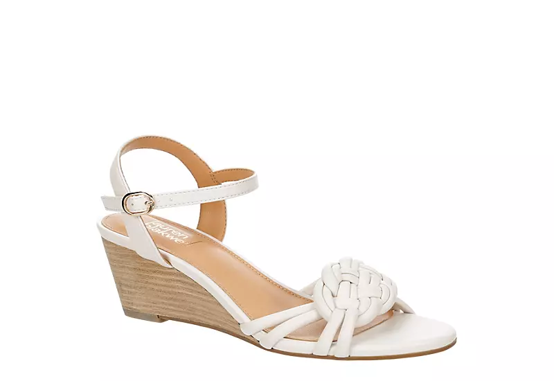 Lauren Blakwell Womens Etta Sandal - Ivory 1 Lauren Blakwell Womens Etta Sandal - Ivory