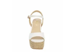 Xappeal Womens Sierra Wedge Sandal - White -Deals All Walk Styles Store US 01 203502 02