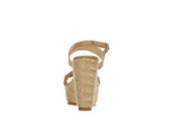 Xappeal Womens Vera Wedge Sandal - Camel -Deals All Walk Styles Store US 01 203503 04