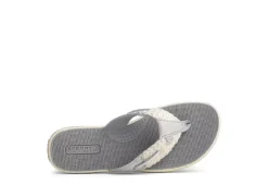 Sperry Womens Parotfish Flip Flop Sandal - Grey -Deals All Walk Styles Store US 01 203531 04
