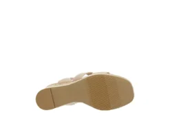 Madden Girl Womens Marandaa Wedge Sandal - Nude -Deals All Walk Styles Store US 01 203536 06