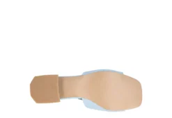 Journee Collection Womens Elidia Slip On Sandal - Blue -Deals All Walk Styles Store US 01 203583 06