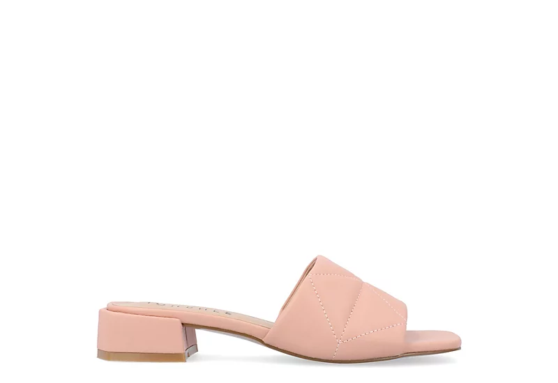 Journee Collection Womens Elidia Slip On Sandal - Blush 2 Journee Collection Womens Elidia Slip On Sandal - Blush - Image 2