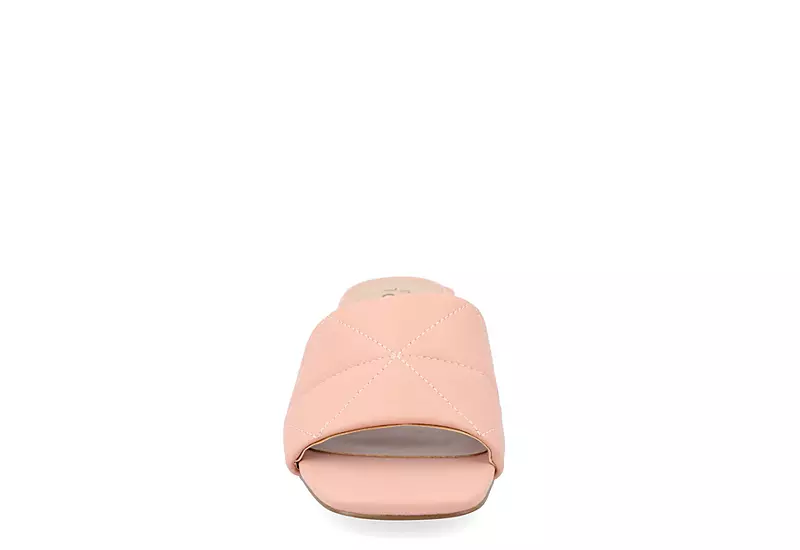 Journee Collection Womens Elidia Slip On Sandal - Blush 3 Journee Collection Womens Elidia Slip On Sandal - Blush - Image 3