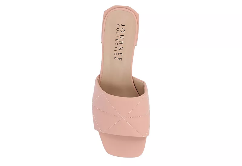 Journee Collection Womens Elidia Slip On Sandal - Blush 6 Journee Collection Womens Elidia Slip On Sandal - Blush - Image 6