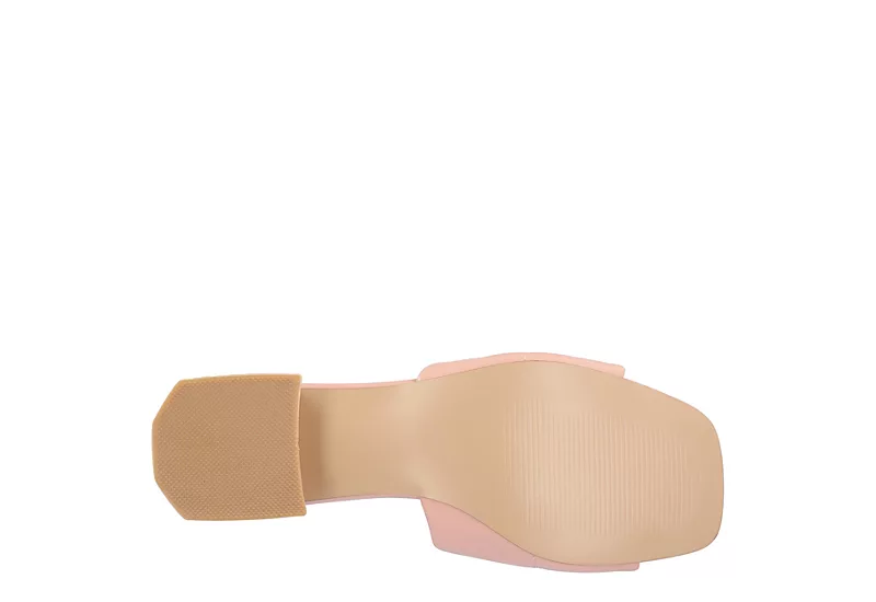 Journee Collection Womens Elidia Slip On Sandal - Blush 7 Journee Collection Womens Elidia Slip On Sandal - Blush - Image 7