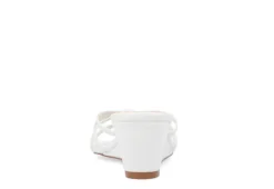 Journee Collection Womens Blayke Wedge Slip On Sandal - White 11 Journee Collection Womens Blayke Wedge Slip On Sandal - White -Deals All Walk Styles Store US 01 203653 04