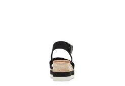 Toms Womens Diana Wedge Sandal - Black -Deals All Walk Styles Store US 01 203716 02