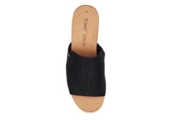 Toms Womens Diana Mule Sandal - Black 10 Toms Womens Diana Mule Sandal - Black -Deals All Walk Styles Store US 01 203719 03