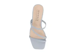 Journee Collection Womens Takarah Wedge Slip On Sandal - Blue -Deals All Walk Styles Store US 01 203886 05