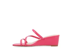 Journee Collection Womens Takarah Wedge Slip On Sandal - Pink 10 Journee Collection Womens Takarah Wedge Slip On Sandal - Pink -Deals All Walk Styles Store US 01 203887 03