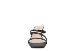 Journee Collection Womens Takarah Wedge Slip On Sandal - Black 9 Journee Collection Womens Takarah Wedge Slip On Sandal - Black -Deals All Walk Styles Store US 01 203888 02