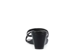 Journee Collection Womens Takarah Wedge Slip On Sandal - Black 11 Journee Collection Womens Takarah Wedge Slip On Sandal - Black -Deals All Walk Styles Store US 01 203888 04