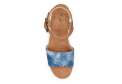 Toms Womens Diana Wedge Sandal - Denim -Deals All Walk Styles Store US 01 204095 03