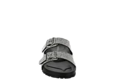 Madden Girl Womens Teddy Footbed Slide Sandal - Black -Deals All Walk Styles Store US 01 250030 02