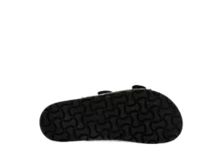 Madden Girl Womens Teddy Footbed Slide Sandal - Black -Deals All Walk Styles Store US 01 250030 06