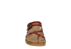 Bjorndal Womens Sami Footbed Sandal - Cognac -Deals All Walk Styles Store US 01 250078 02