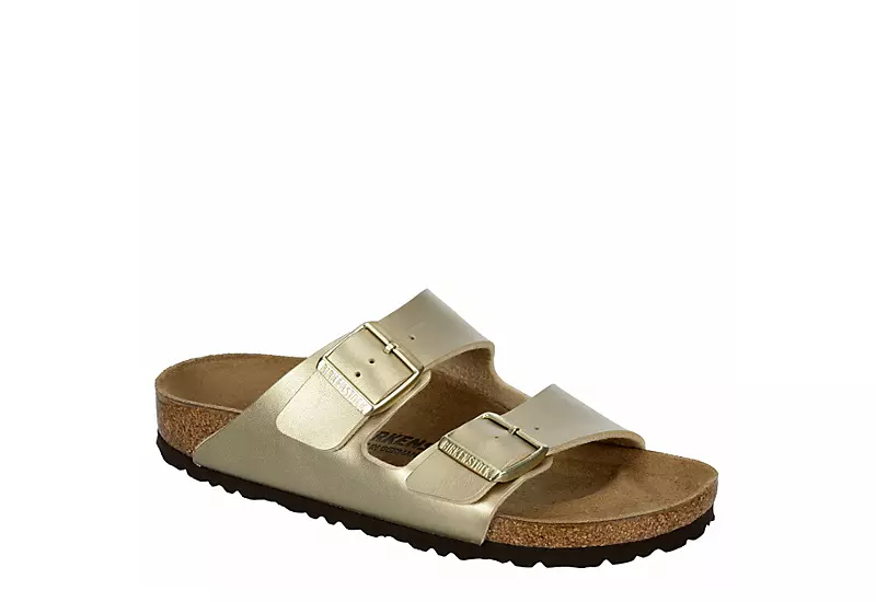Birkenstock Womens Arizona Footbed Sandal - Gold 1 Birkenstock Womens Arizona Footbed Sandal - Gold