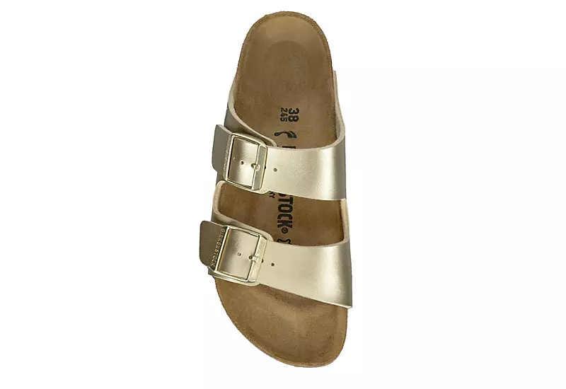 Birkenstock Womens Arizona Footbed Sandal - Gold 6 Birkenstock Womens Arizona Footbed Sandal - Gold - Image 6
