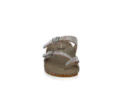Madden Girl Womens Brycee Footbed Sandal - Med Metallic 9 Madden Girl Womens Brycee Footbed Sandal - Med Metallic -Deals All Walk Styles Store US 01 250117 02