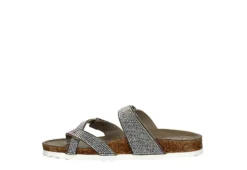 Madden Girl Womens Brycee Footbed Sandal - Med Metallic 10 Madden Girl Womens Brycee Footbed Sandal - Med Metallic -Deals All Walk Styles Store US 01 250117 03