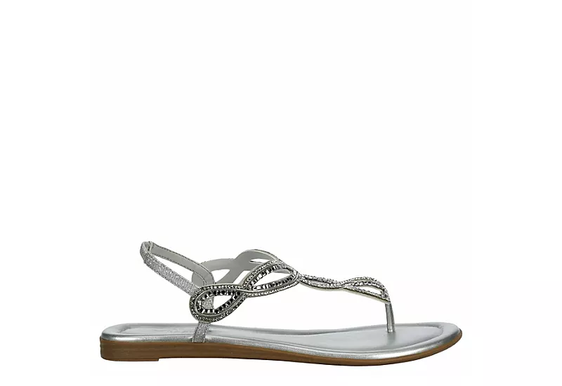 Xappeal Womens Akia Sandal - Silver 2 Xappeal Womens Akia Sandal - Silver - Image 2