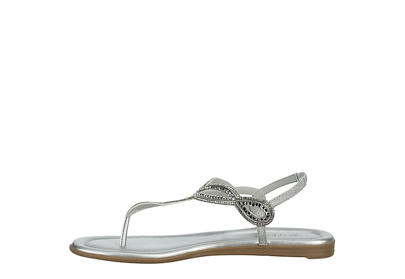Xappeal Womens Akia Sandal - Silver 4 Xappeal Womens Akia Sandal - Silver - Image 4