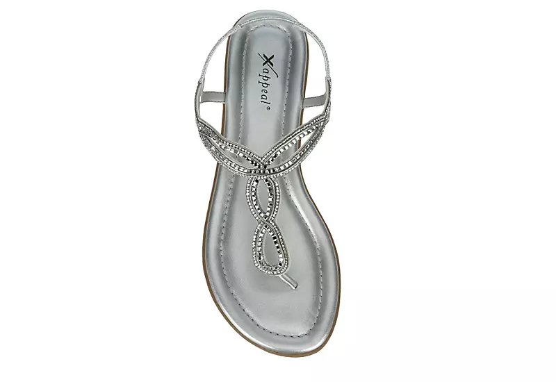 Xappeal Womens Akia Sandal - Silver 6 Xappeal Womens Akia Sandal - Silver - Image 6