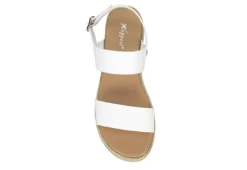 Xappeal Womens Amelia Wedge Sandal - White -Deals All Walk Styles Store US 01 261162 05