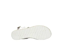 Xappeal Womens Amelia Wedge Sandal - White -Deals All Walk Styles Store US 01 261162 06