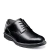 Nunn Bush Mens Marvin Slip Resistant Work Shoe - Black