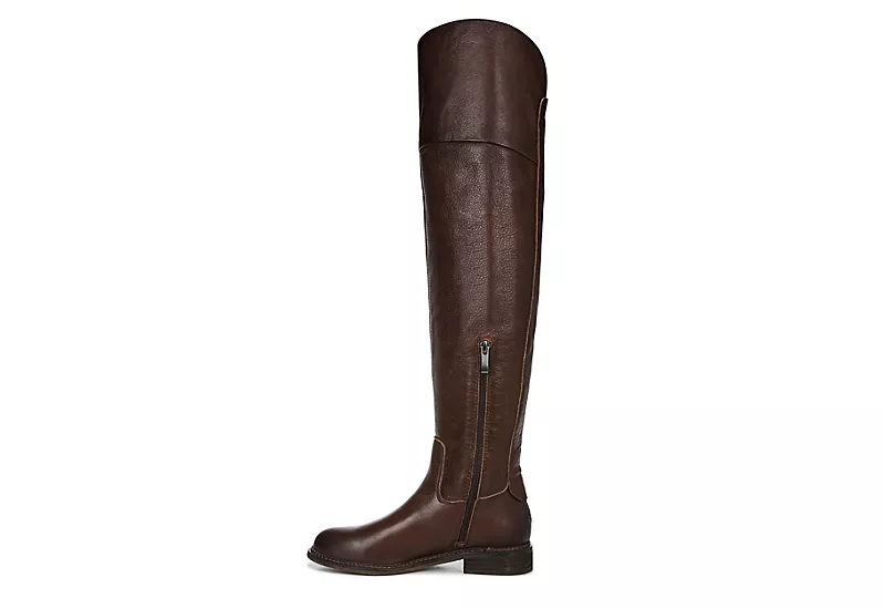 Franco Sarto Womens Haleen Wide Calf Over The Knee Boot - Brown 4 Franco Sarto Womens Haleen Wide Calf Over The Knee Boot - Brown - Image 4