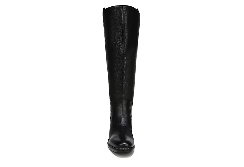 Franco Sarto Womens Meyer Wide Calf Tall Boot - Black 3 Franco Sarto Womens Meyer Wide Calf Tall Boot - Black - Image 3