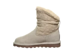 Bearpaw Womens Virginia Fur Boot - White -Deals All Walk Styles Store US 01 300825 03