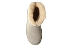 Bearpaw Womens Virginia Fur Boot - White -Deals All Walk Styles Store US 01 300825 05