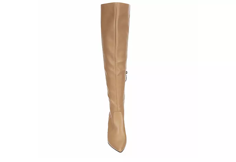 Xappeal Womens Miranda Wide Calf Over The Knee Boot - Latte 3 Xappeal Womens Miranda Wide Calf Over The Knee Boot - Latte - Image 3