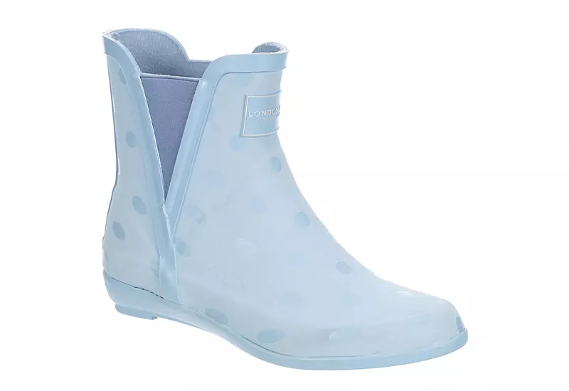 London Fog Womens Piccadilly Rain Boot - Blue 1 London Fog Womens Piccadilly Rain Boot - Blue