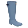 Hunter Boots Llc Womens Original Back Adj Rain Boot - Blue
