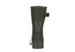 Hunter Boots Llc Womens Original Refined Short Gloss Rain Boot - Grey -Deals All Walk Styles Store US 01 302445 04