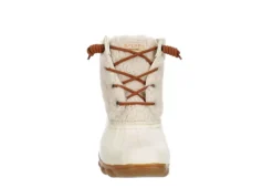 Sperry Womens Syren Gulf Sherpa Duck Boot - Ivory -Deals All Walk Styles Store US 01 302507 02