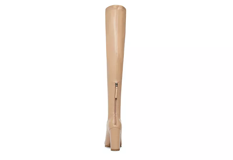 Madden Girl Womens Signall Over The Knee Boot - Nude 5 Madden Girl Womens Signall Over The Knee Boot - Nude - Image 5