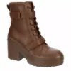 Limelight Womens Jazzie Lace Up Boot - Cognac