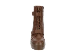 Limelight Womens Jazzie Lace Up Boot - Cognac 9 Limelight Womens Jazzie Lace Up Boot - Cognac -Deals All Walk Styles Store US 01 302724 02
