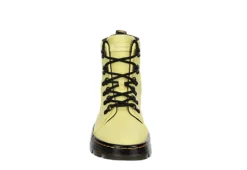 Dr. Martens Dr.martens Womens Combs Nylon Combat Boot - Yellow -Deals All Walk Styles Store US 01 302908 02