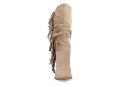 Journee Collection Womens Hartly Fringed Extra Wide Calf Dress Boot - Taupe 9 Journee Collection Womens Hartly Fringed Extra Wide Calf Dress Boot - Taupe -Deals All Walk Styles Store US 01 303183 02